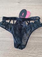T.k. van Hunkemöller private collection, nieuw setje, Hunkemöller, Ophalen of Verzenden, Zwart, Slip