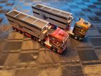 Tekno Scania Dellemans en Scania vd Werken (alleen als set), Hobby en Vrije tijd, Modelauto's | 1:50, Ophalen, Zo goed als nieuw