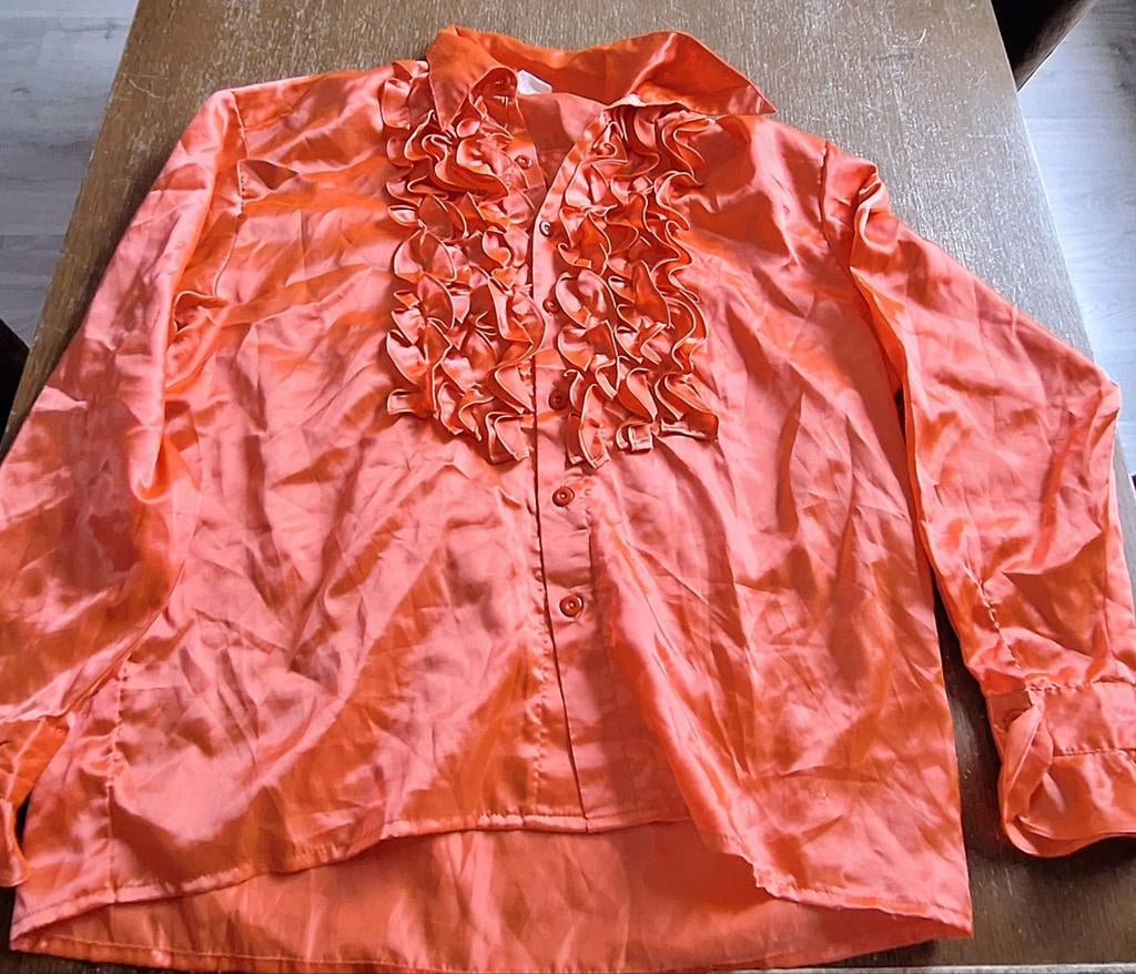 Carnaval blouse maat 56, Ophalen, Maat 56/58 (XL), Oranje of Koningsdag, Kleding