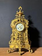 (47) Antieke Franse Bronzen Pendule Regency Stijl ca.1890, Verzenden