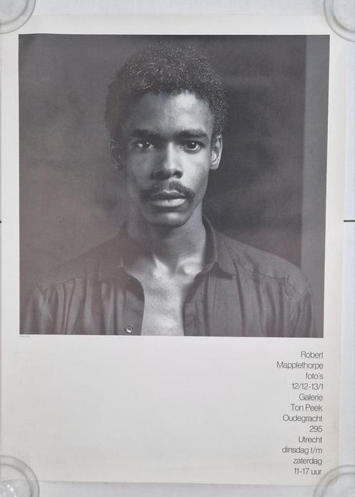 Robert Mapplethorpe Galerie Peek, Verzamelen, Posters, Gebruikt, Rechthoekig Staand, Ophalen of Verzenden