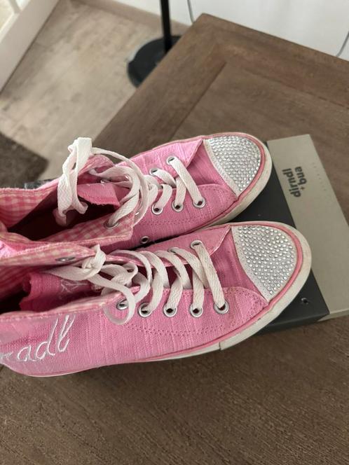 "Sneaker Glitter toe cap pink Krüger Glitter" maat 38, Kleding | Dames, Schoenen, Zo goed als nieuw, Sneakers of Gympen, Ophalen of Verzenden