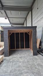 Overkapping 3 zijden dicht showmodel, Tuin en Terras, Overkappingen, Ophalen, Zo goed als nieuw