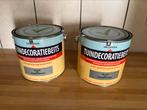 2 x Hermadix tuindecoratiebeits grijs slate 787 transparant, Doe-het-zelf en Verbouw, Verf, Beits en Lak, 5 tot 10 liter, Beits