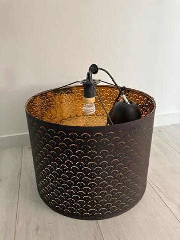 Moderne Hanglamp Metaal Goudkleurig beschikbaar voor biedingen