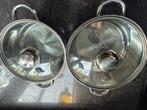 Pannen, Huis en Inrichting, Keuken | Potten en Pannen, Ophalen of Verzenden, Rvs, Pannenset