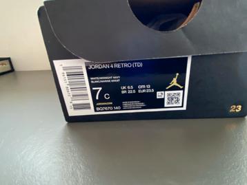 Air Jordan 4 Retro Midnight Navy (maat 23) NIEUW beschikbaar voor biedingen