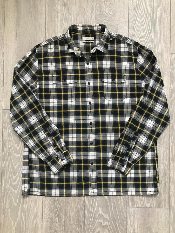 Heren overhemd Mango / Regular fit maat: XL Iets dikker o, Kleding | Heren, Overhemden, Gedragen, Halswijdte 43/44 (XL), Blauw