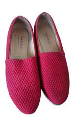 rode ballerina van Hassia maat 40,5 (12722), Verzenden, Rood, Instappers