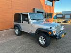 Jeep Wrangler 2.4 I Soft TOP 2004 Grijs, Auto's, 450 kg, 4 stoelen, 1920 kg, 10 km/l