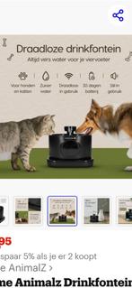 Drinkfontein katten / honden, Ophalen, Automatisch, Zo goed als nieuw