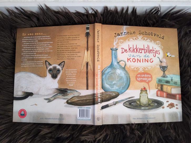 De Kikkerbilletjes van de Koning - Janneke Schotveld, Boeken, Sprookjes en Fabels, Zo goed als nieuw, Ophalen