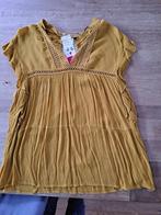 BLOUSE. DAMES. OKERGEEL. MAAT 42 SIMS., Geisha, Geel, Maat 42/44 (L), Nieuw