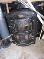 Oude kolenkachel, Gebruikt, Ophalen of Verzenden, Vrijstaand, Hout