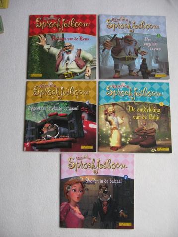 5 titels +1 (paperback uitvoering) Efteling Sprookjesboom beschikbaar voor biedingen