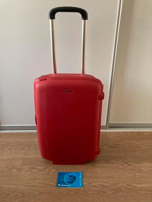 Samsonite trolley koffer, Sieraden, Tassen en Uiterlijk, Koffers, Gebruikt, Hard kunststof, 60 tot 70 cm, 35 tot 45 cm, Uitschuifbare handgreep