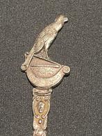 Vintage verzilverd lepeltje kraai., Ophalen of Verzenden