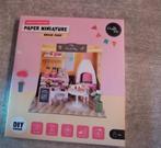 Papieren miniatuur bouwpakket breed shop crafts & co, Ophalen of Verzenden, Nieuw, Materiaal