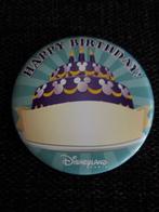 Disneyland Parijs Verjaardag Button, Verzamelen, Ophalen of Verzenden, Gebruikt