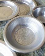 Mooie hand bewerkte schaaltjes uit India leuk kado, Huis en Inrichting, Keuken | Servies, Overige materialen, -, -, Nieuw