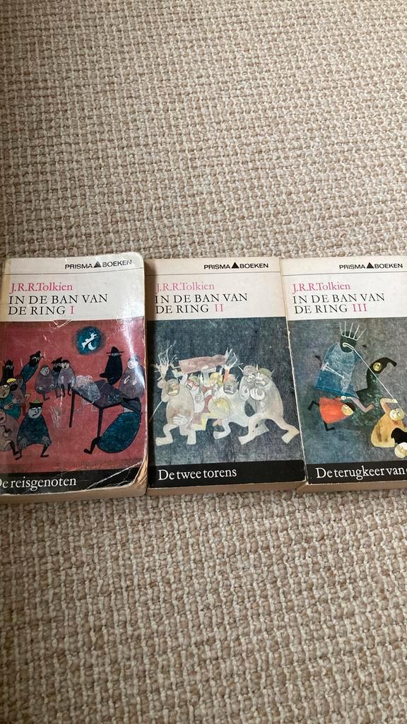 In de Ban van de ring |, || en |||, Boeken, Science fiction, Zo goed als nieuw, Verzenden