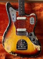 1964 Fender Jaguar Original L Series with White Tolex Case, Muziek en Instrumenten, Ophalen of Verzenden, Gebruikt, Solid body