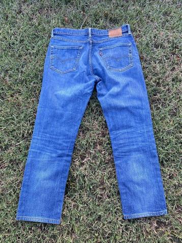 Levi's 511 W33 L30 of L28 (L32 doorsneden?) washed blauw,  beschikbaar voor biedingen