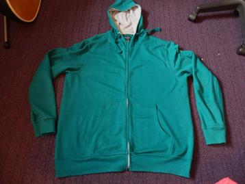 groene herenvest/hoodie maat XXL beschikbaar voor biedingen