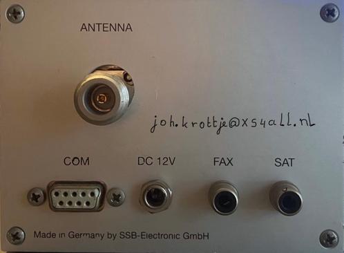 Te Koop SSB-Electronics-FRX-2000 Meteo-Sat ontvanger, Telecommunicatie, Zenders en Ontvangers, Gebruikt, Ontvanger, Ophalen of Verzenden