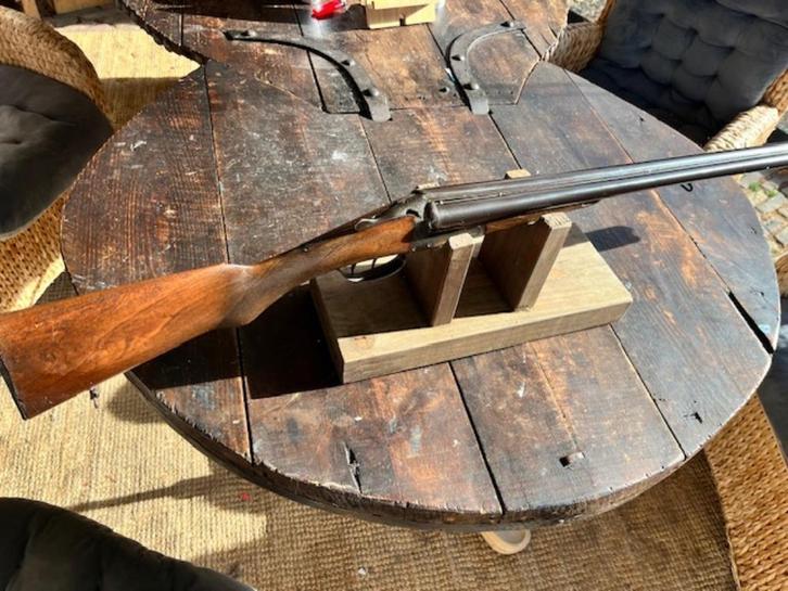 Mooi Antiek Jachtgeweer Dubbelloops, Verzamelen, Militaria | Algemeen, Landmacht, Nederland, Ophalen