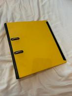 Gele map of ring klapper / 2 gaten / A4, Diversen, Ophalen of Verzenden, Zo goed als nieuw