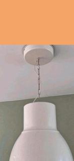 GEZOCHT : IKEA Hektar Plafondkapje - Wit, Huis en Inrichting, Lampen | Hanglampen, Ophalen of Verzenden, Gebruikt, Metaal, Minder dan 50 cm