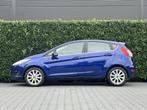 Ford Fiesta 1.0 EcoBoost TITANIUM NL AUTO, NAP LOGISCH, ECC-, Voorwielaandrijving, 101 pk, Euro 6, Blauw