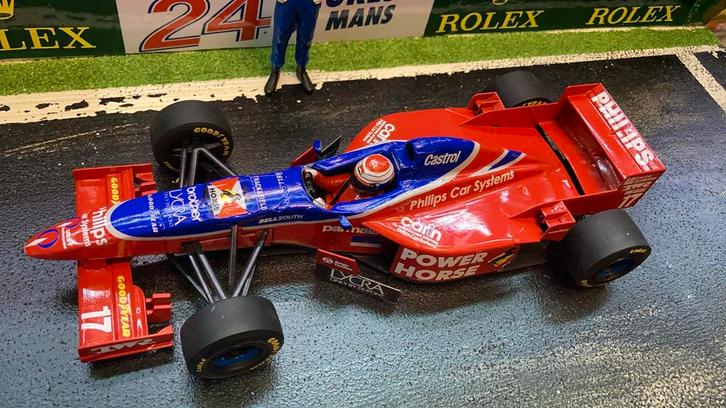 Minichamps Footwork Arrows FA17 Jos Verstappen 1/18, Hobby en Vrije tijd, Modelauto's | 1:18, Zo goed als nieuw, Auto, MiniChamps