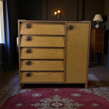 Vintage klepkast / schoenkast / seventies commode beschikbaar voor biedingen