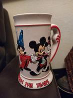 Grote Disney Mickey Mouse Bierpul/Koffiemok, Antiek en Kunst, Verzenden