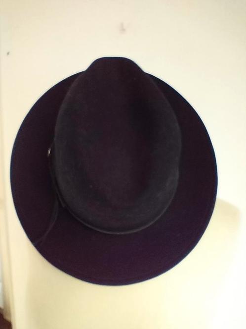 stijlvolle zwarte wolvilten hoed van Stetson type Delaware, Kleding | Heren, Hoeden en Petten, Zo goed als nieuw, Hoed, 57 cm (M, 7⅛ inch) of minder