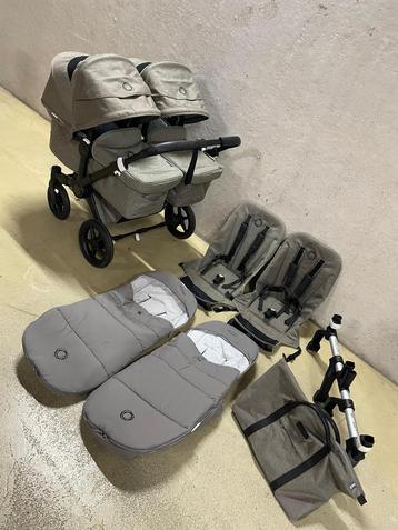 Bugaboo donkey 3 twin mineral taupe beschikbaar voor biedingen