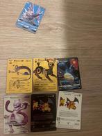 27 pokemon kaarten te koop 1 GX   2 goud 2 zwart en 2 zilver, Ophalen of Verzenden, Zo goed als nieuw, Losse kaart, Foil