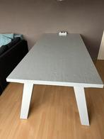 Eettafel hardhout 230x105x80 (LxBxH), Huis en Inrichting, Tafels | Eettafels, Ophalen, 50 tot 100 cm, Zo goed als nieuw, Vijf personen of meer