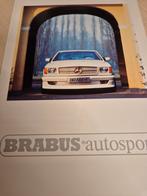 Brabus Mercedes SEC V8 automaat coupé brochure VDR Nederland, Ophalen of Verzenden, Zo goed als nieuw, Mercedes