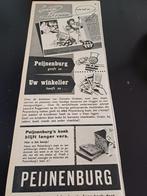 Advertentie van Peijnenburg koek Leonard Roggeveen 1958, Overige typen, Gebruikt, Ophalen of Verzenden