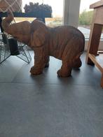 Olifant terracotta woondecoratie, Ophalen, Nieuw, Overige soorten, Beeldje of Figuurtje