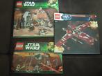 instructieboekjes Lego star wars 75017, 75016, 9497, Ophalen of Verzenden, Zo goed als nieuw, Boek of Poster