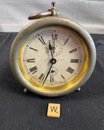 Vintage Wekker - Analoog, Gebruikt, Wekker of Tafelklok, Vintage, Ophalen of Verzenden
