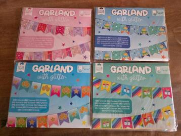 Te koop: 11x Garland Vlaggenlijnen van 4 Meter, nieuw! beschikbaar voor biedingen