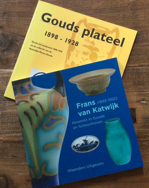 Gouds sieraardewerk en Frans van Katwijk (1893-1952), Antiek en Kunst, Antiek | Keramiek en Aardewerk, Ophalen of Verzenden