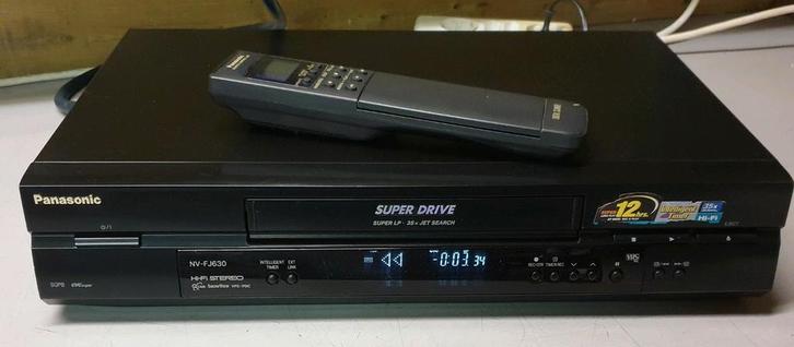 Panasonic nv-fj630 videorecorder, Audio, Tv en Foto, Videospelers, Gebruikt, VHS-speler of -recorder, Ophalen of Verzenden