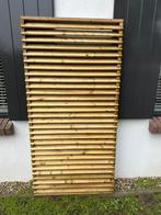 Lamellen jaloezieën tuinscherm schutting 180 x 90 cm nieuw, Ophalen, Zo goed als nieuw, Hout, 150 tot 200 cm