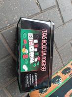 Poker set, Hobby en Vrije tijd, Gezelschapsspellen | Kaartspellen, Ophalen, Nieuw, Texas holdem